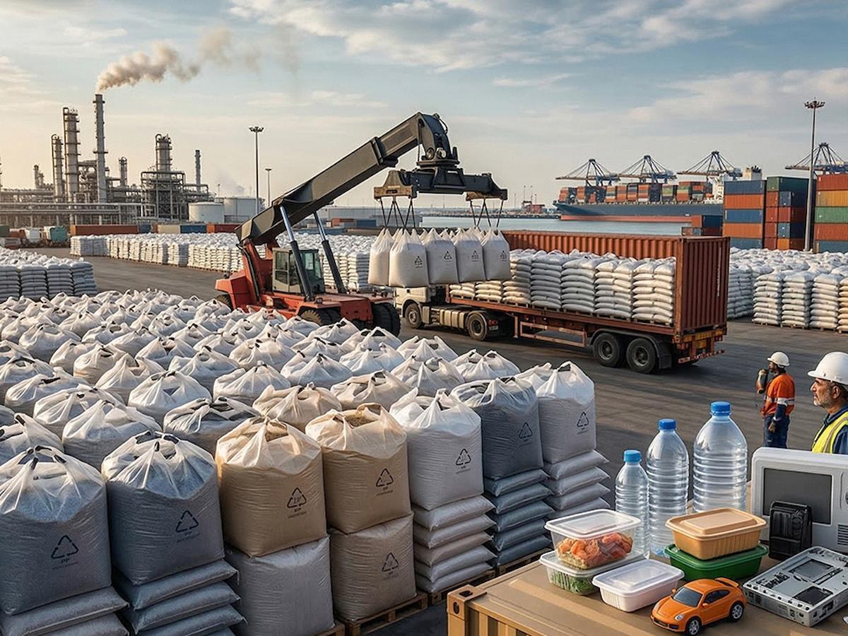 High-grade recycled PP and PE granules engineered for industrial manufacturing.