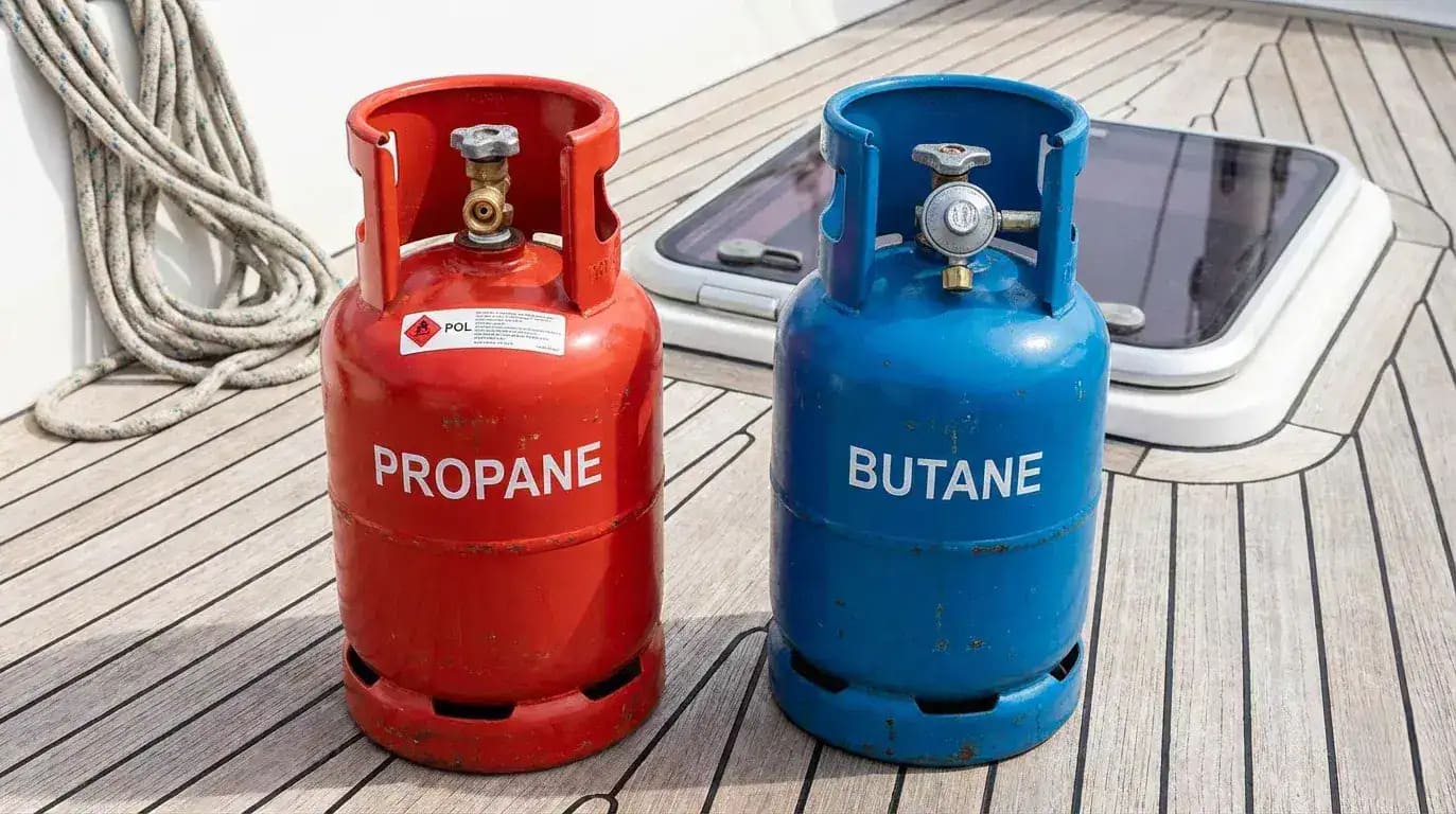 LPG propane and butane composition in liquefied petroleum gas