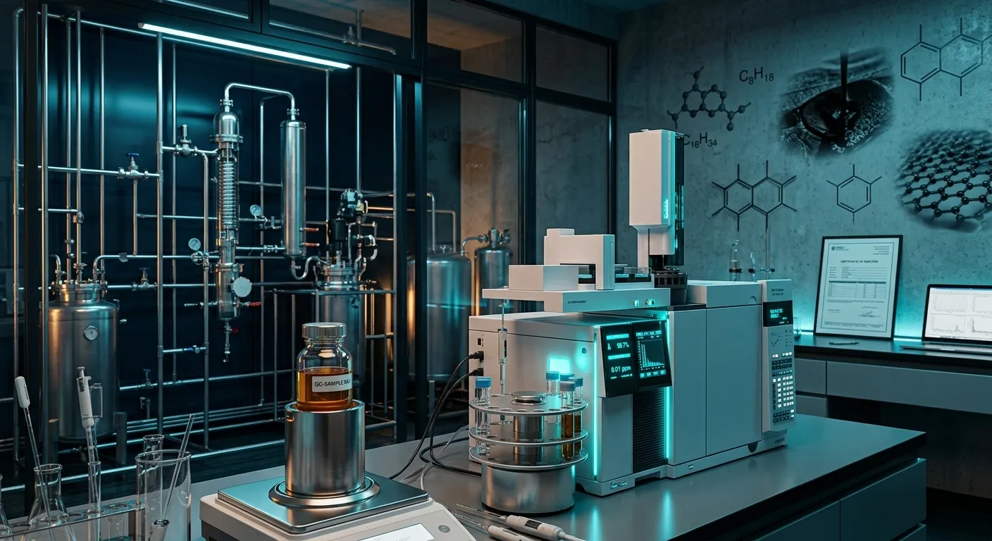 Petrochemical quality control and batch analysis for international buyers