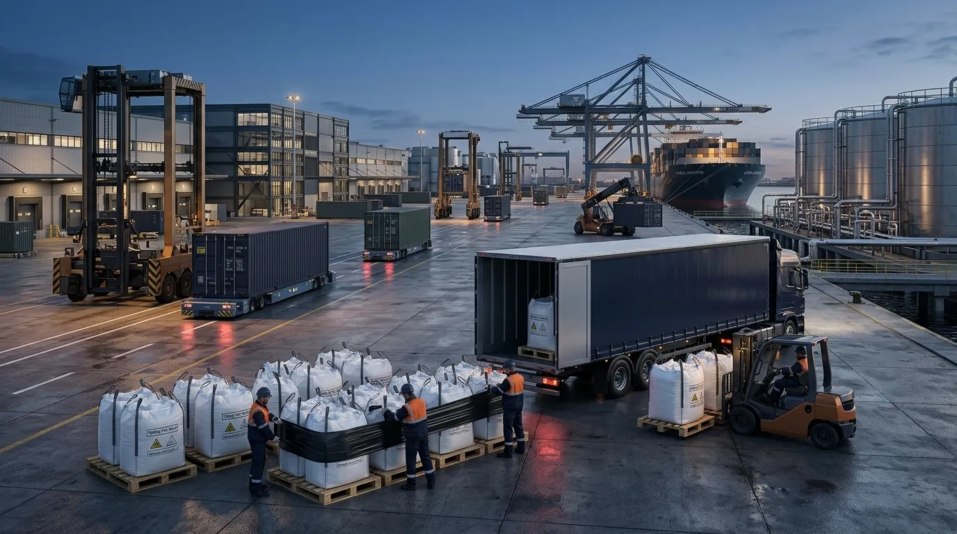 PVC resin export and international logistics from Iran