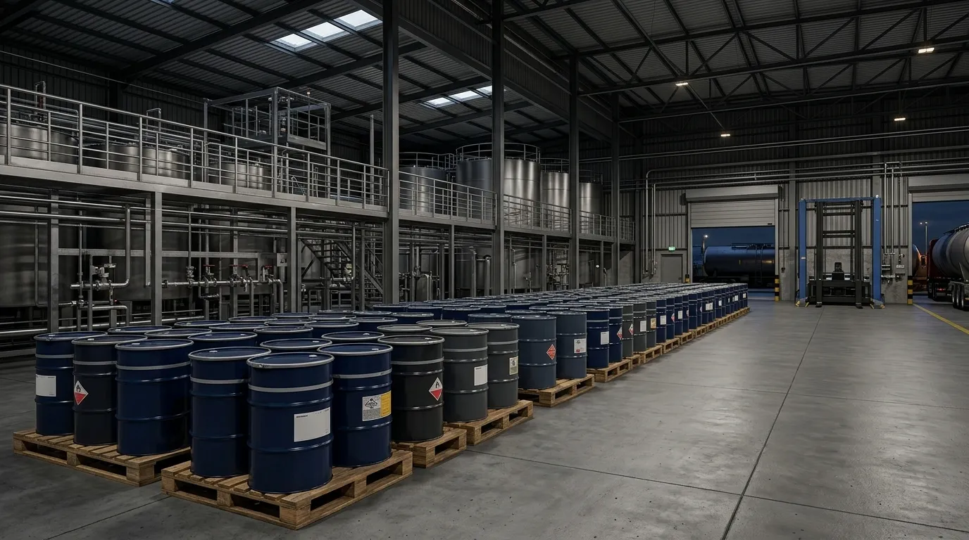 Modern petrochemical facility for solvent supply from Iran